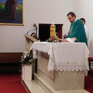 Prvi dan trodnevnice za Stepinčevo u Stepinčevu Karmelu